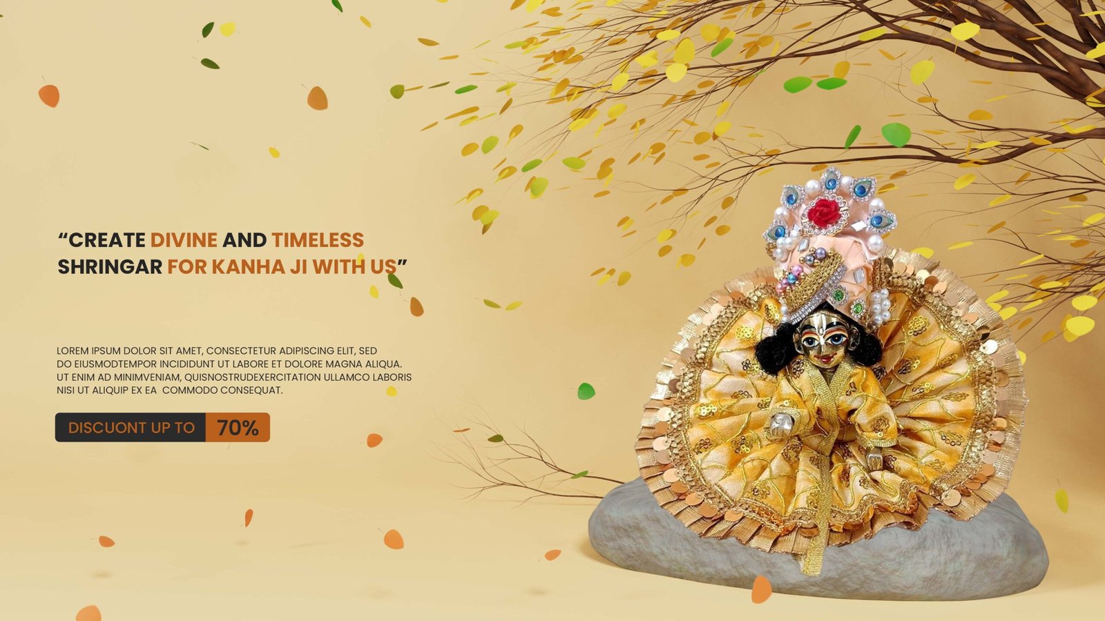 Laddu Gopal Poshak - Gopal's Ethnic Elegance Collection